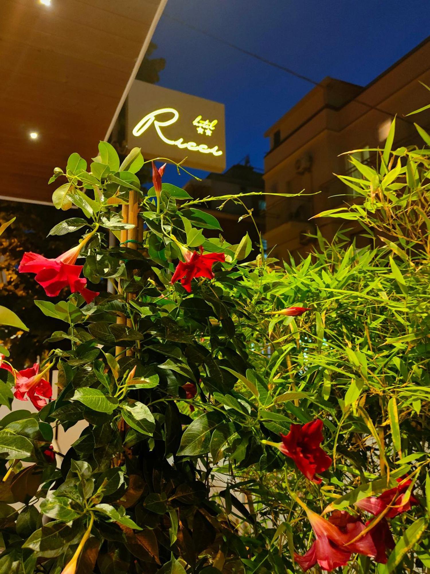 Hotel Ricci Римини Экстерьер фото